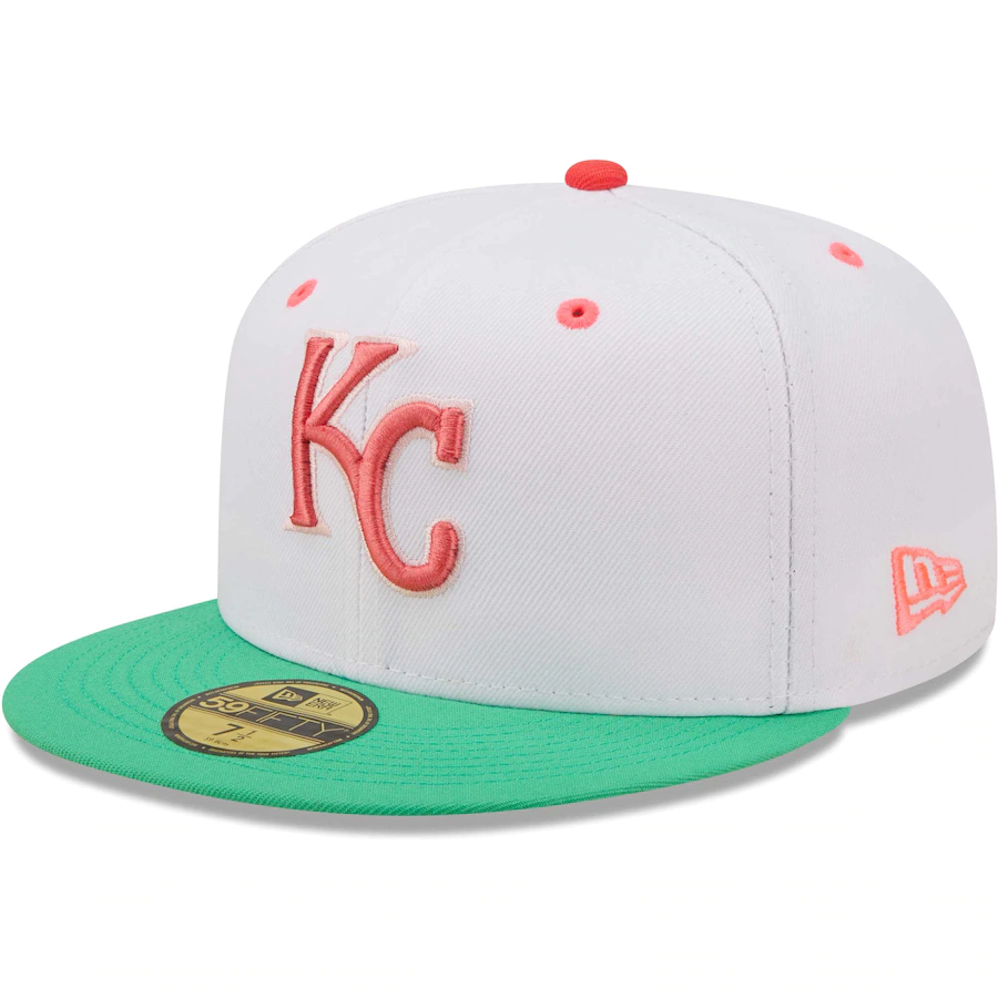 New Era Kansas City Royals 2015 World Series Watermelon Lolli 59FIFTY Fitted Hat
