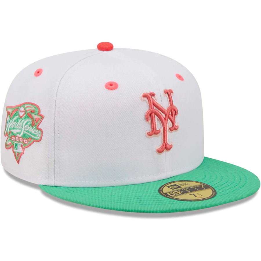 New Era New York Mets 2000 World Series Watermelon Lolli 59FIFTY Fitted Hat