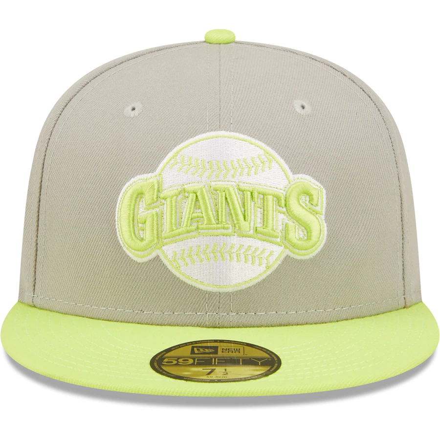 New Era San Francisco Giants Gray/Green 1984 MLB All-Star Game Cyber 59FIFTY Fitted Hat