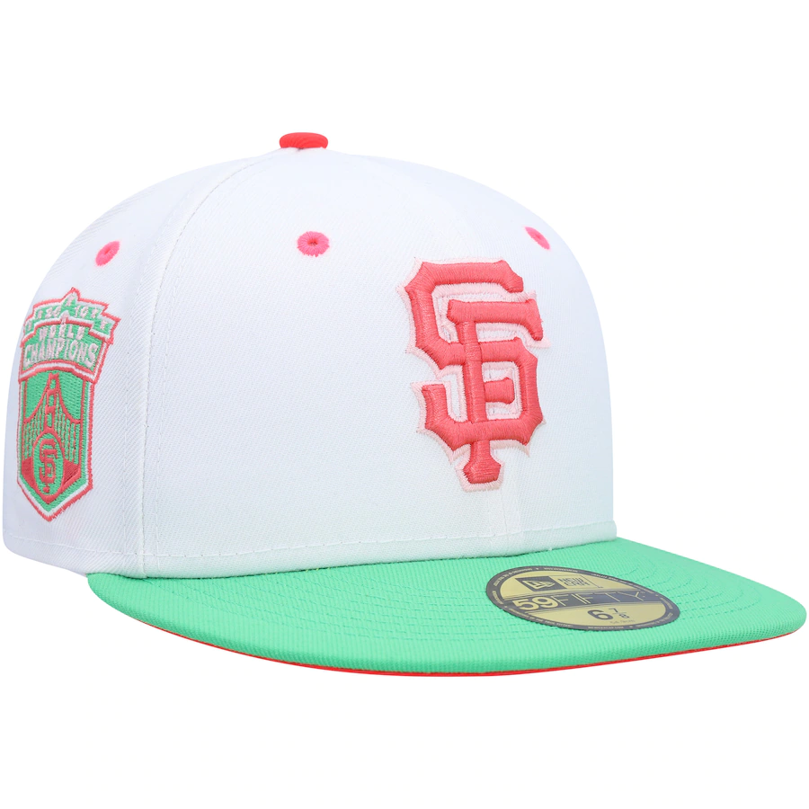 New Era San Francisco Giants 2010 World Series Watermelon Lolli 59FIFTY Fitted Hat