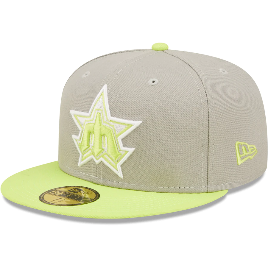 New Era Seattle Mariners Gray/Green 40th Anniversary Cyber 59FIFTY ...