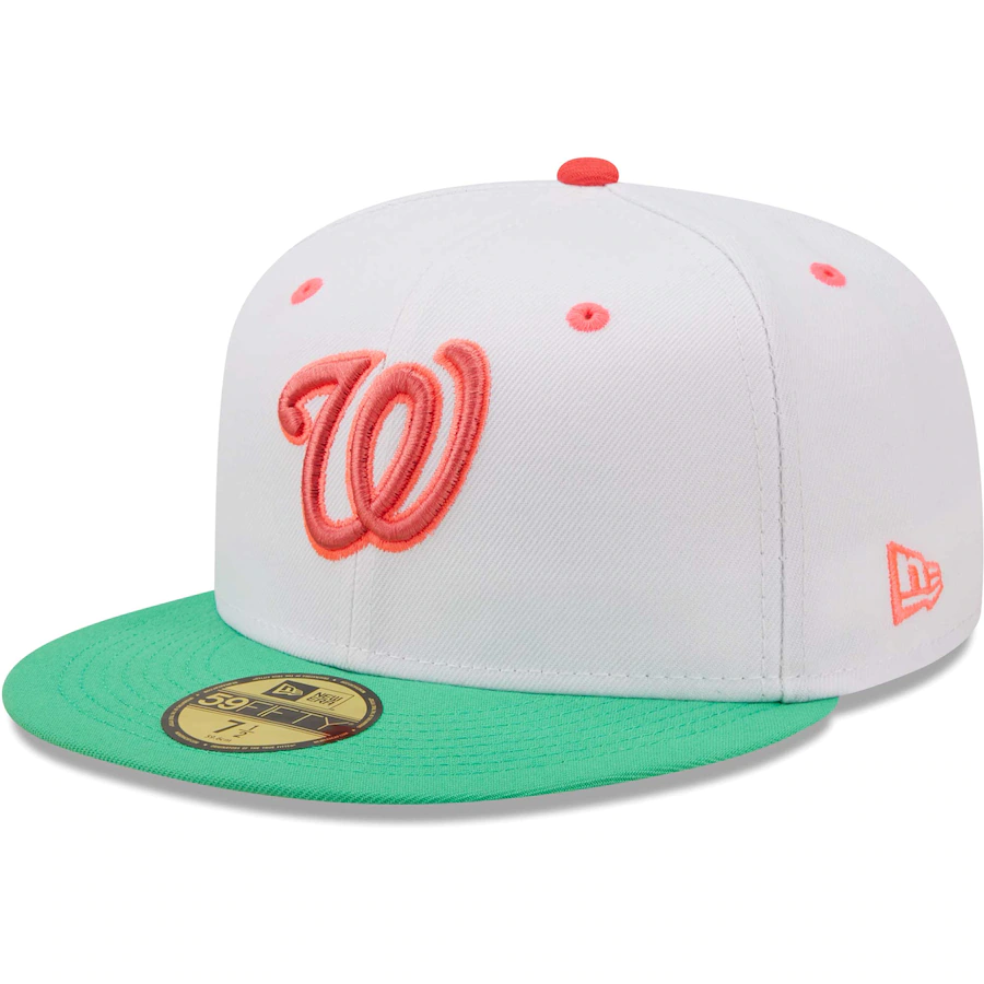 New Era Washington Nationals 10th Anniversary Watermelon Lolli 59FIFTY Fitted Hat