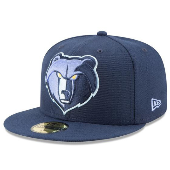 New Era Memphis Grizzlies Navy 59Fifty Fitted Hat