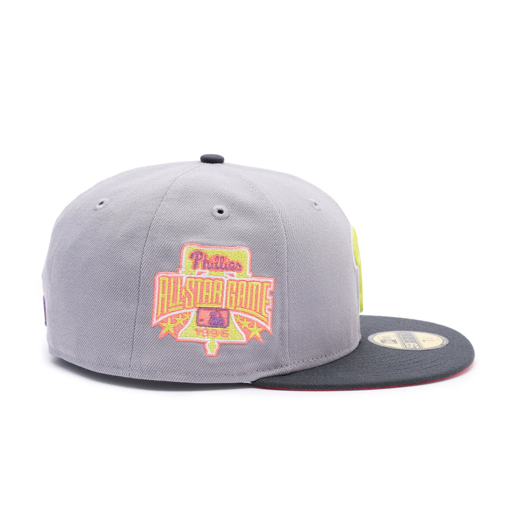New Era Philadelphia Phillies Grey/Neon 1996 All-Star Game 59FIFTY Fitted Hat