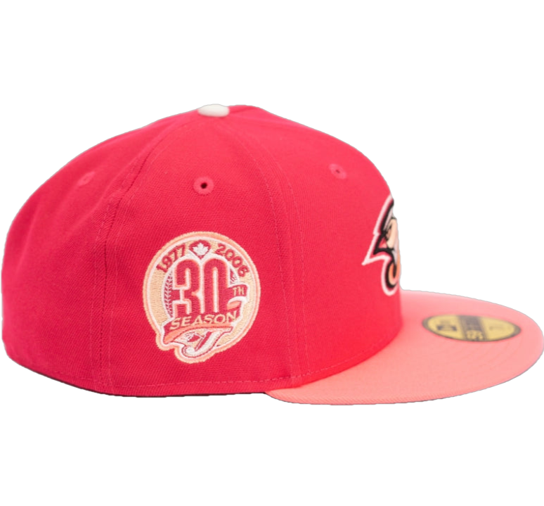 New Era Toronto Blue Jays "Space Pack" Hot Pink/Light Pink 30th Season 59FIFTY Fitted Hat