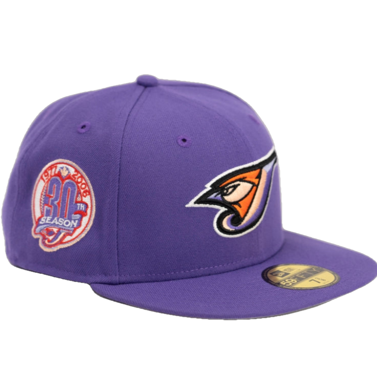 New Era Toronto Blue Jays 'Space Pack' Varisty Purple 30th Anniversary 59FIFTY Fitted Hat