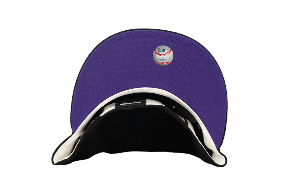 New Era Texas Rangers Black/Red Final Season Purple UV 59FIFTY Fitted Hat