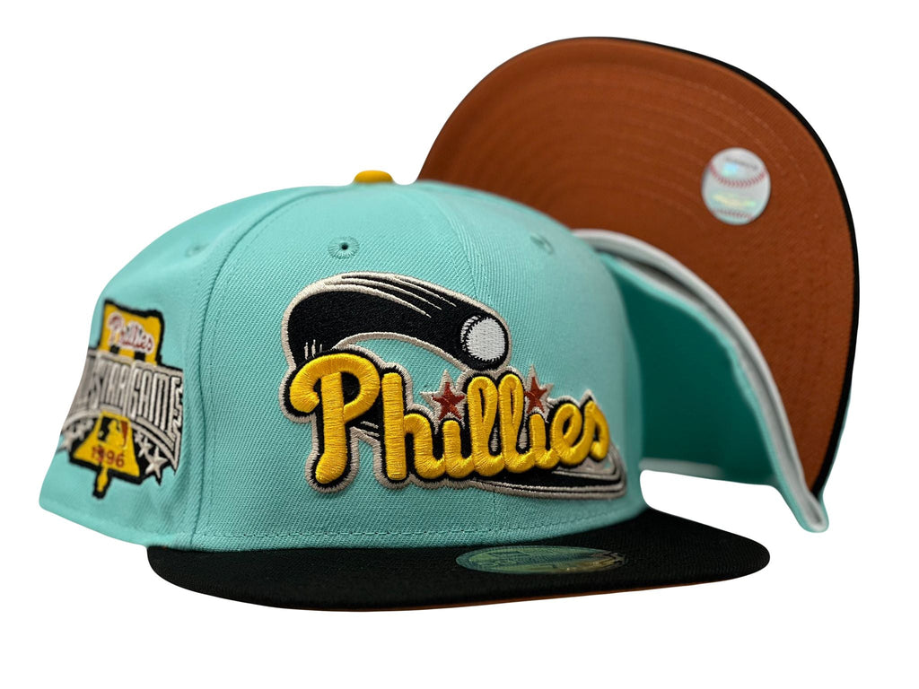 New Era Philadelphia Phillies 1996 All-Star Game Blue Tint/Yellow/Black 59FIFTY Fitted Hat