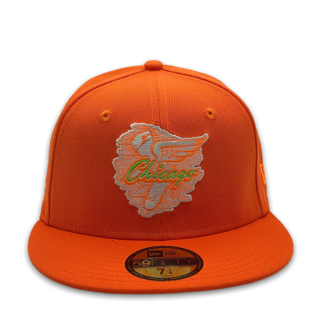 New Era Chicago White Sox Orange Green UV 59FIFTY Fitted Hat