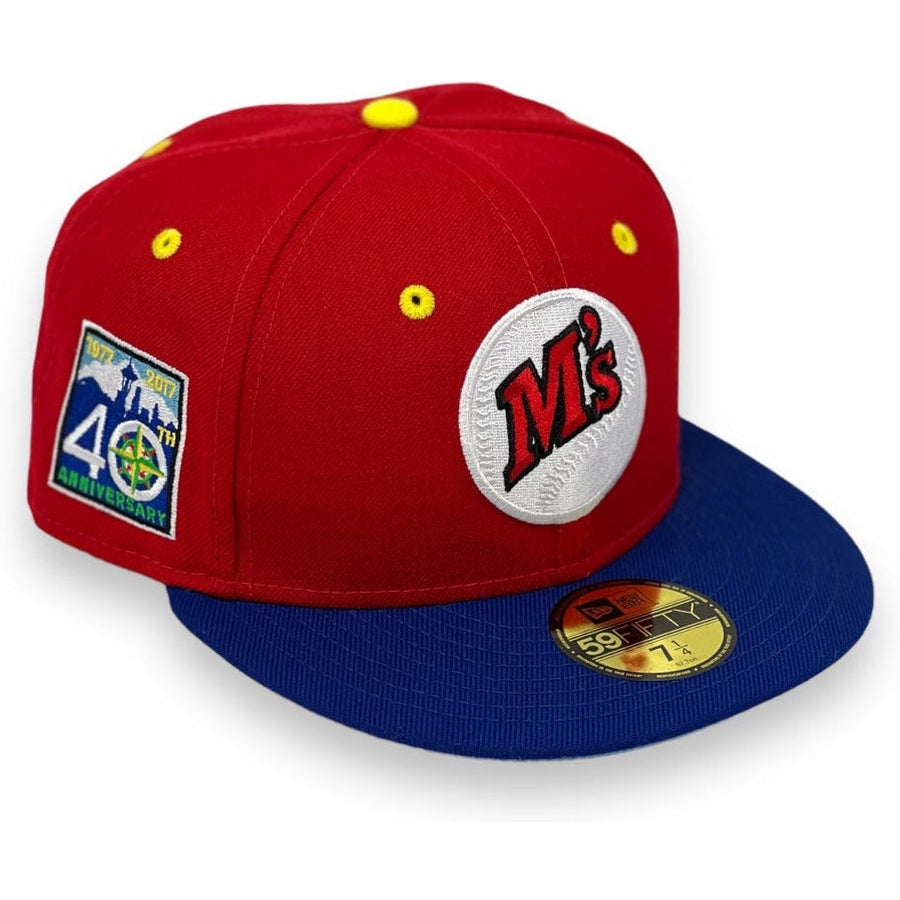 New Era Seattle Mariners 'Mario' Inspired  40th Anniversary 59FIFTY Fitted Hat