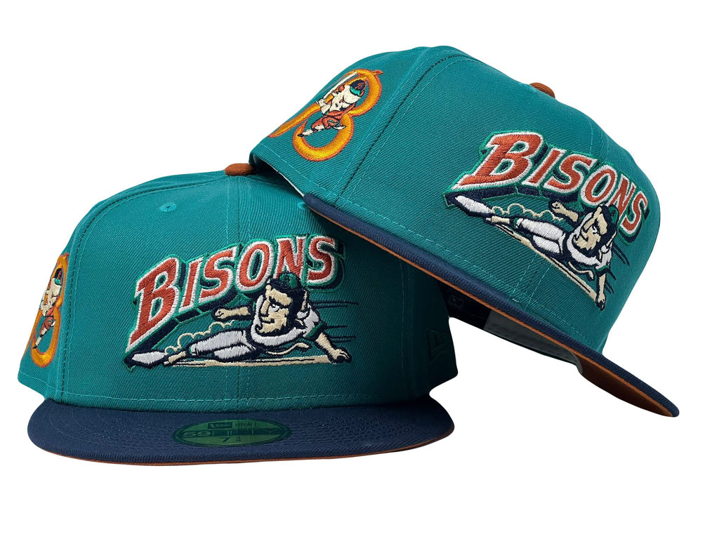 New Era Buffalo Bisons " Galaxy Part 2" Rust Orange UV 59FIFTY Fitted Hat