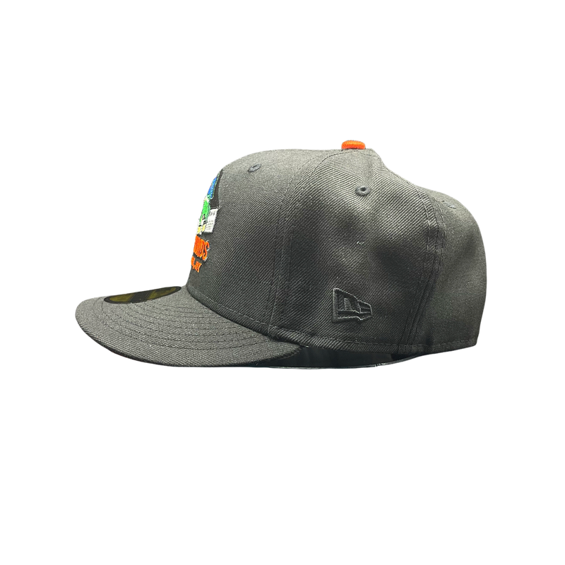 New Era New York Giants Polo Grounds 1954 All-Star Game Black/Orange 59FIFTY Fitted Hat