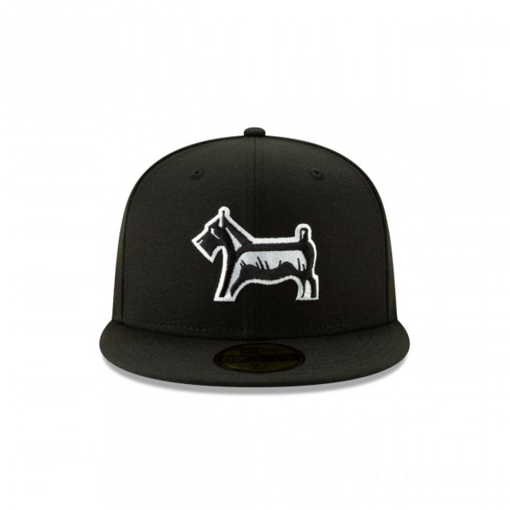 New Era Monopoly Scottie Dog Black 59FIFTY Fitted Hat