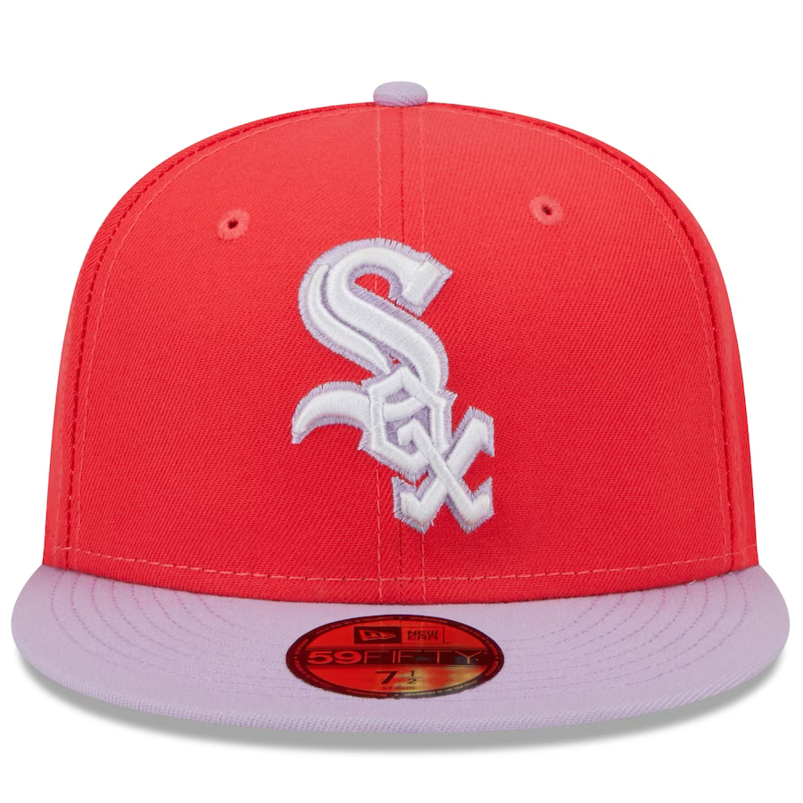 New Era Chicago White Sox Spring Red/Lavender 2023 59FIFTY Fitted Hat