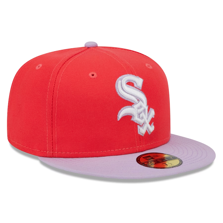 New Era Chicago White Sox Spring Red/Lavender 2023 59FIFTY Fitted Hat