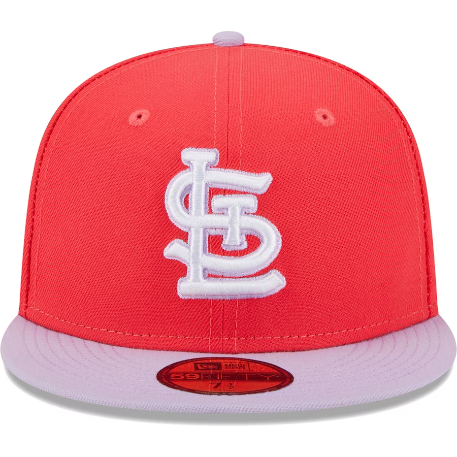 New Era St. Louis Cardinals Spring Red/Lavender 2023 59FIFTY Fitted Hat