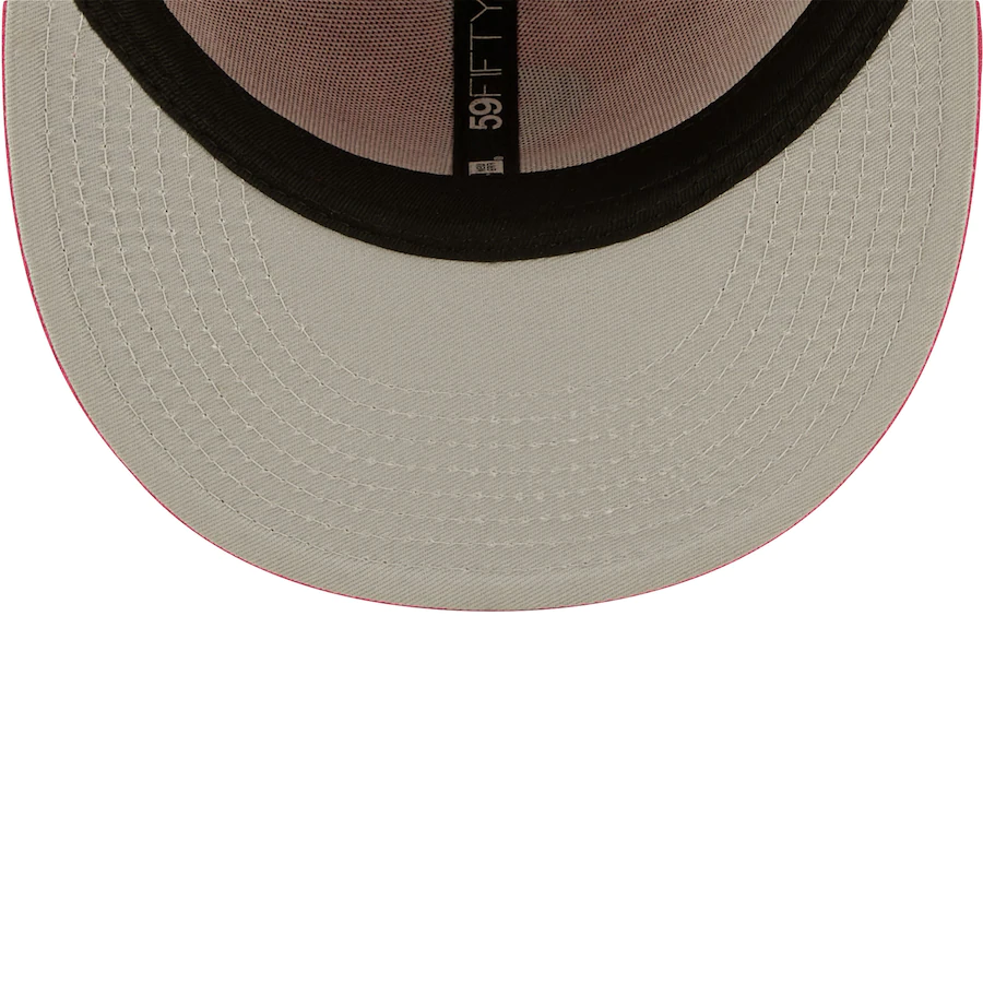 New Era Cleveland Guardians Hot Pink 59FIFTY Fitted Hat