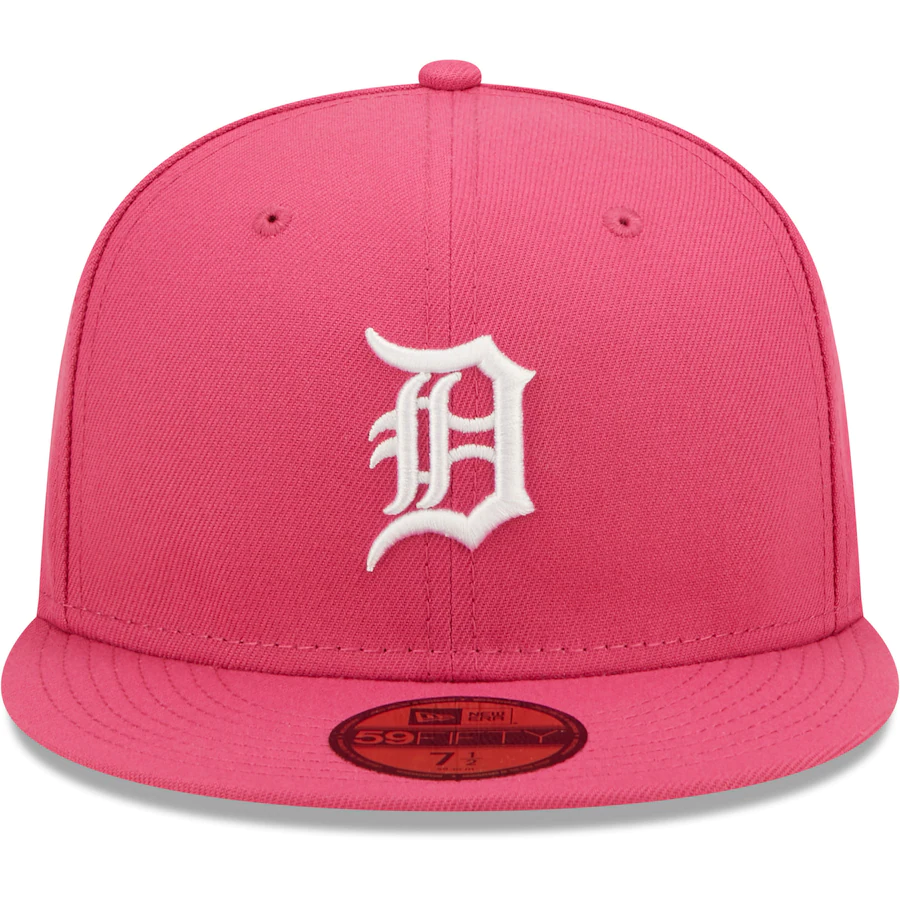 New Era Detroit Tigers Hot Pink 59FIFTY Fitted Hat
