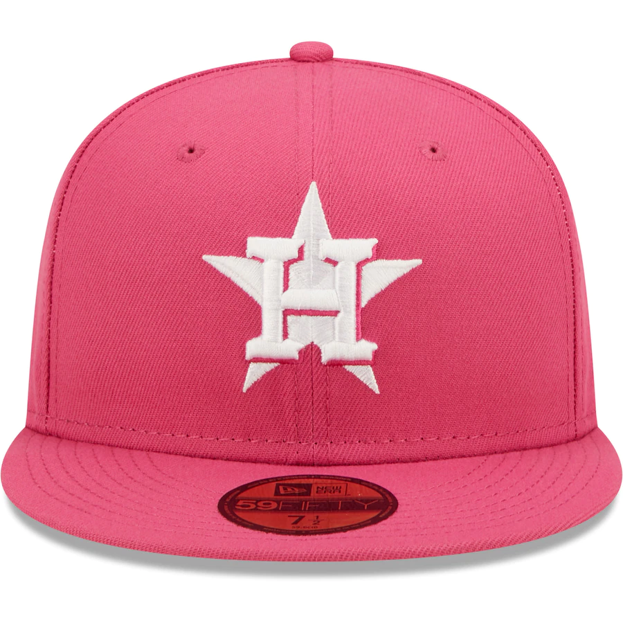 New Era Houston Astros Hot Pink 59FIFTY Fitted Hat