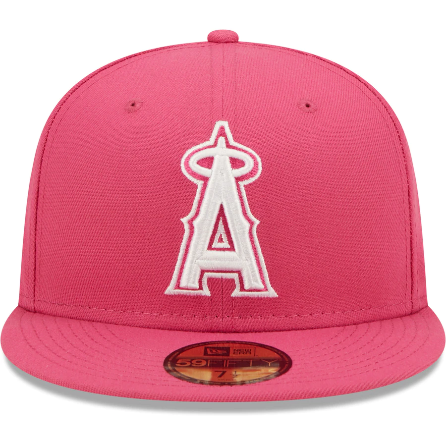 New Era Los Angeles Angels Hot Pink 59FIFTY Fitted Hat