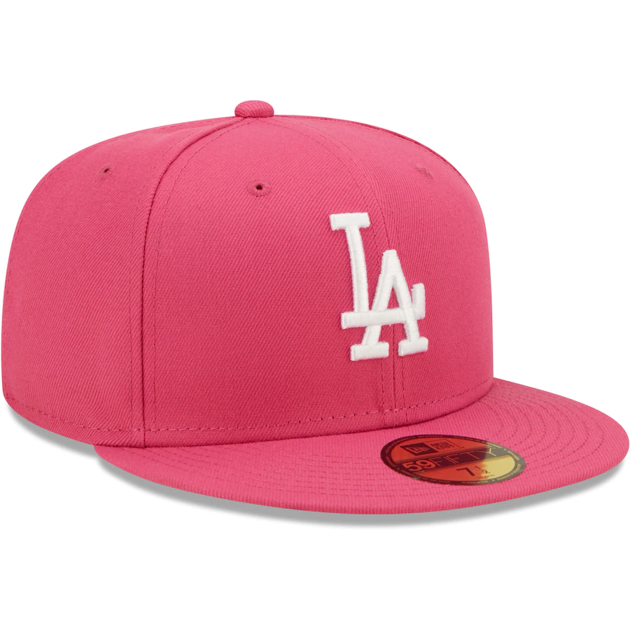 New Era Los Angeles Dodgers Hot Pink 59FIFTY Fitted Hat
