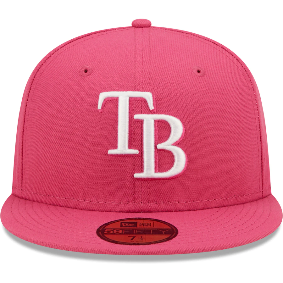 New Era Tampa Bay Rays Hot Pink 59FIFTY Fitted Hat