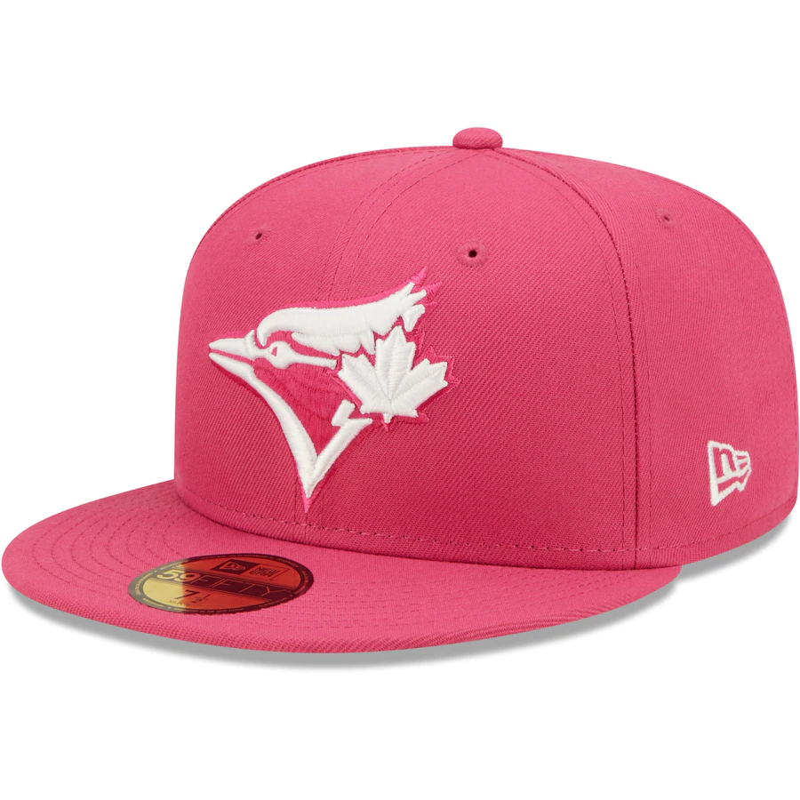 New Era Toronto Blue Jays Hot Pink 59FIFTY Fitted Hat