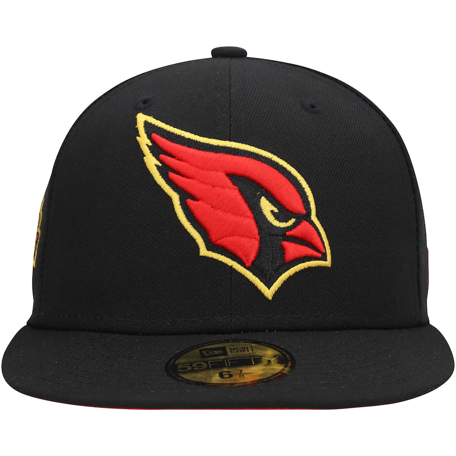 New Era Arizona Cardinals Black 2000 Pro Bowl Cobra Kai 2022 59FIFTY Fitted Hat