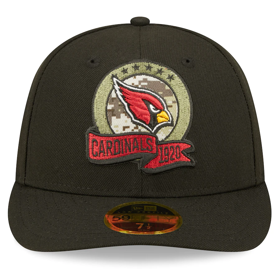 New Era Arizona Cardinals 2022 Salute To Service Low Profile 59FIFTY Fitted Hat
