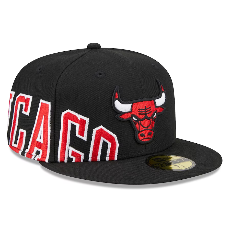 New Era Chicago Bulls Side Arch Jumbo 59FIFTY Fitted Hat