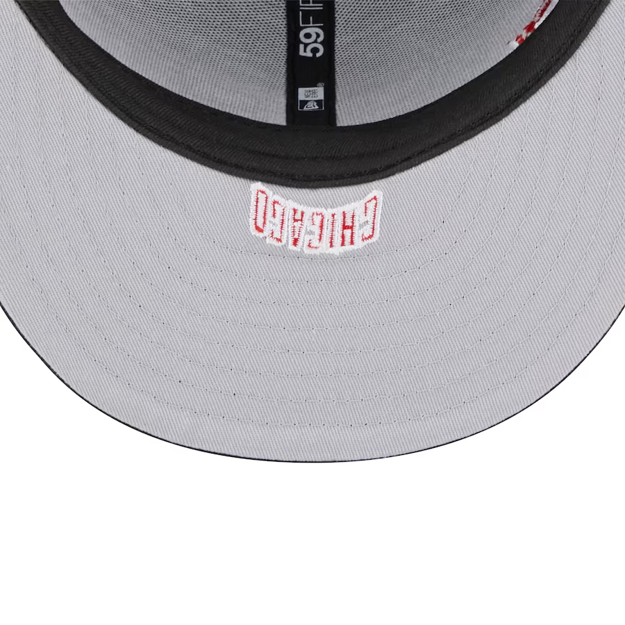 NEW ERA CAPS Chicago Bulls Chrome 59FIFTY Fitted Hat 70714837 - Karmaloop