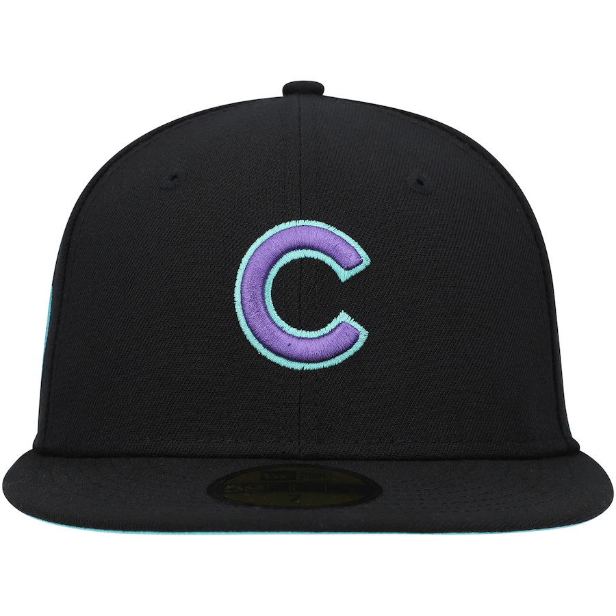 New Era Chicago Cubs 2016 World Series Black Light 59FIFTY Fitted Hat