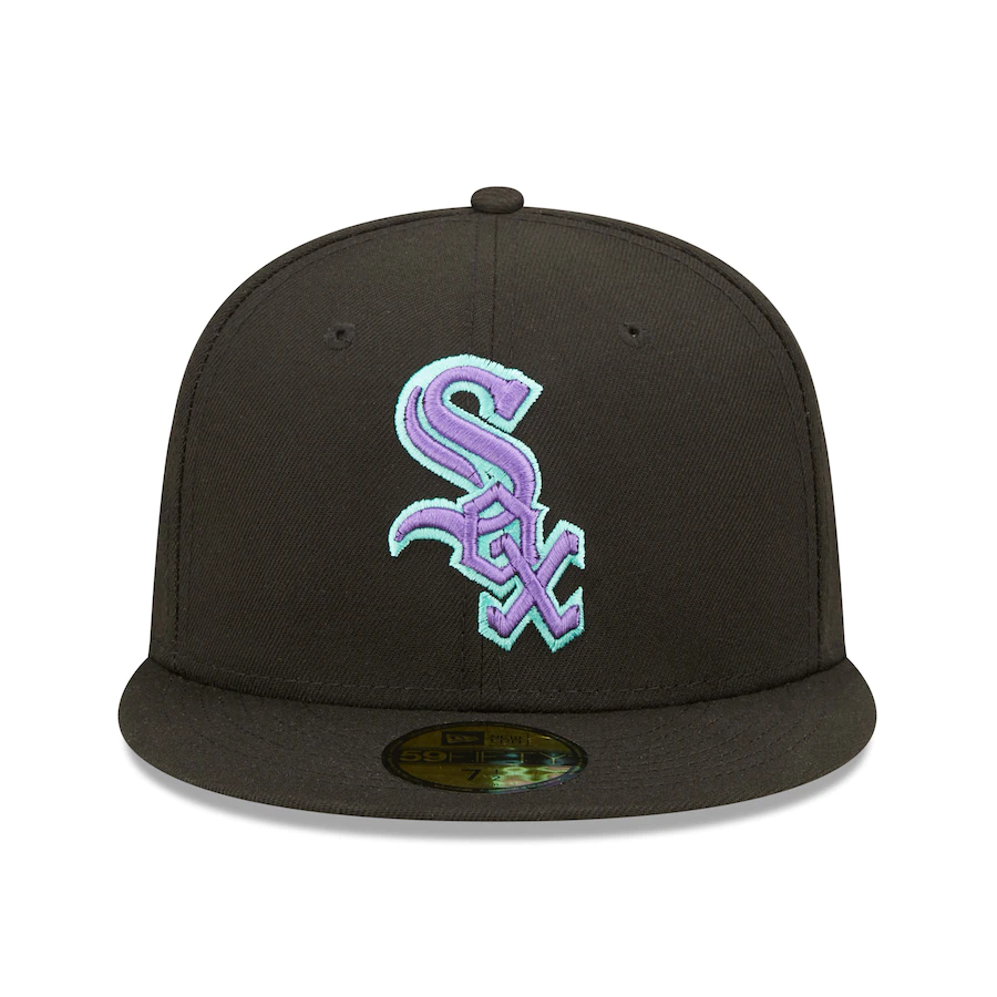 New Era Chicago White Sox Comiskey Park Black Light 59FIFTY Fitted Hat