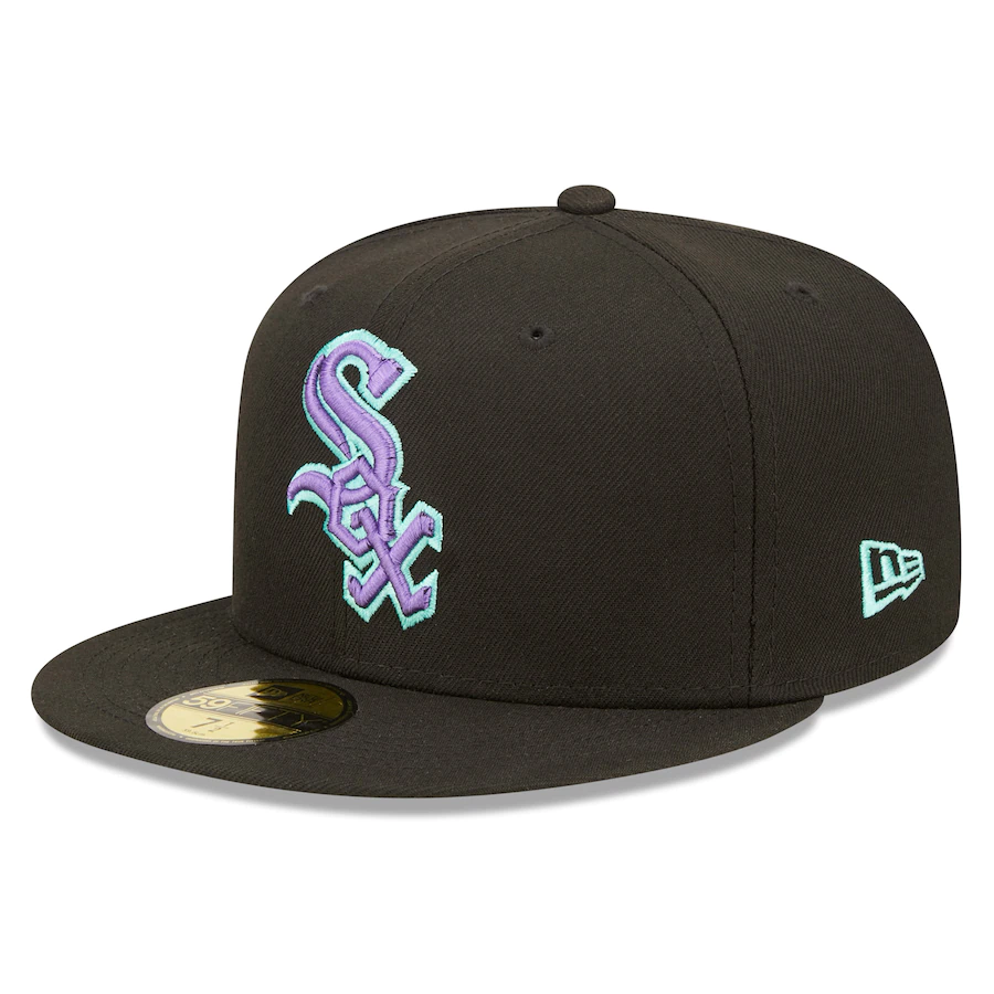 New Era Chicago White Sox Comiskey Park Black Light 59FIFTY Fitted Hat