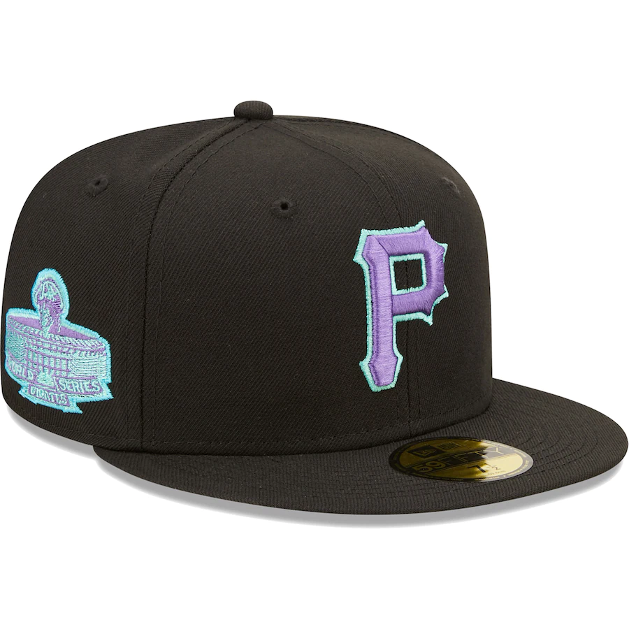 Cappello New Era 9Twenty Pittsburgh Pirates – Nero Mimetico Regolabile MLB