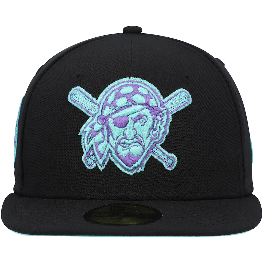 new era pittsburgh pirates three rivers stadium black light 59fifty ...