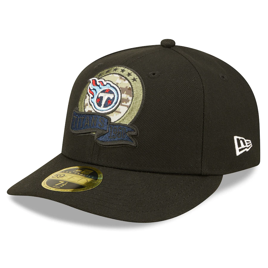 New Era Tennessee Titans 2022 Salute To Service Low Profile 59FIFTY Fitted Hat