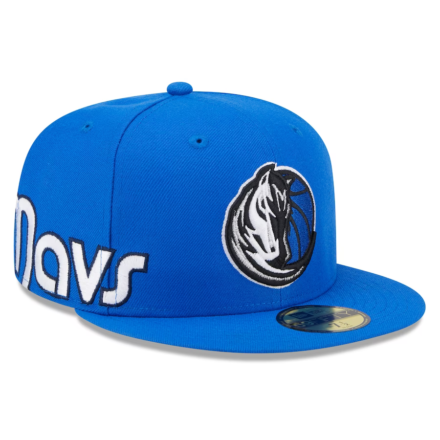 New Era Dallas Mavericks Side Arch Jumbo 59FIFTY Fitted Hat