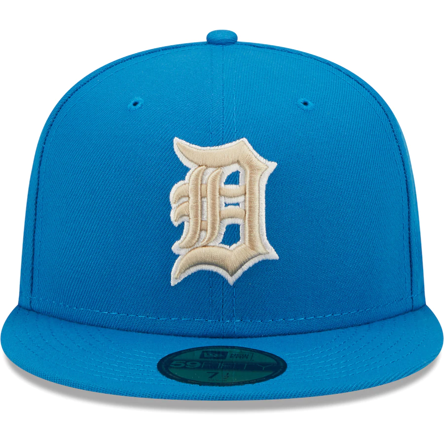 New Era Detroit Tigers Blue Stone 1984 World Series Undervisor 59FIFTY Fitted Hat