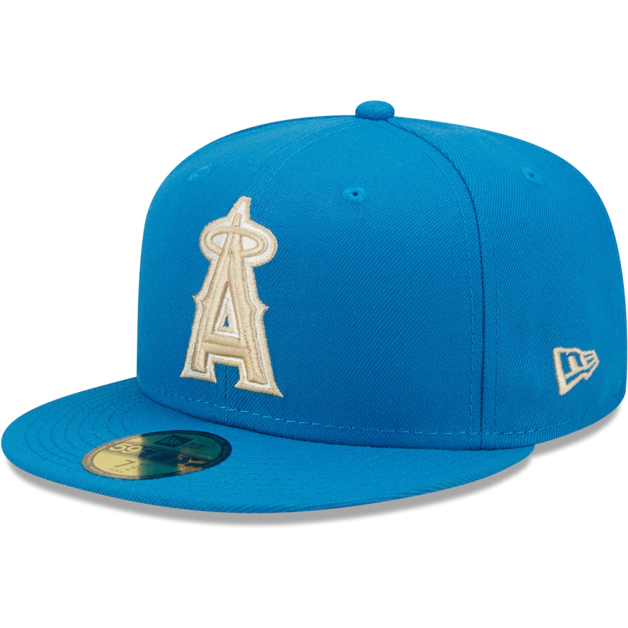 New Era Los Angeles Angels Blue Stone 2010 All-Star Game Undervisor 59FIFTY Fitted Hat