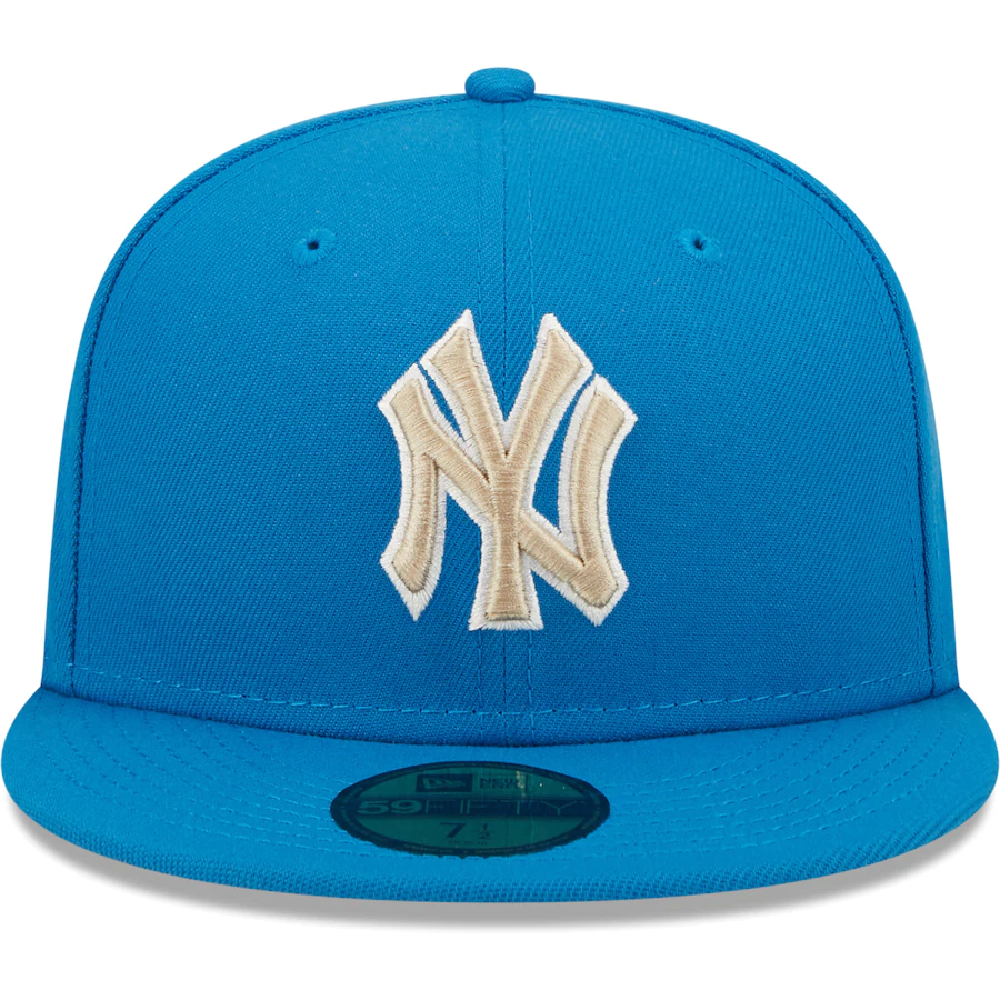 New Era New York Yankees Blue Stone 1999 World Series Undervisor 59FIFTY Fitted Hat