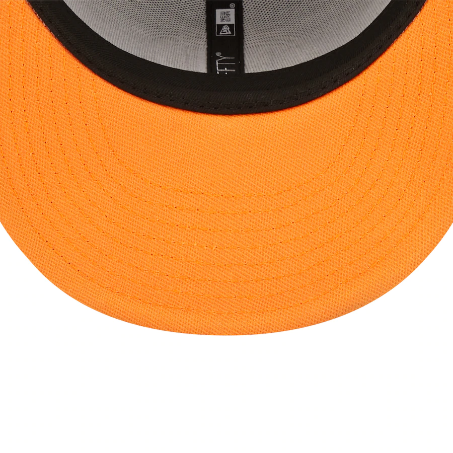 New Era Dallas Mavericks Brown Burnt Wood Orange Popsicle 59FIFTY Fitted Hat