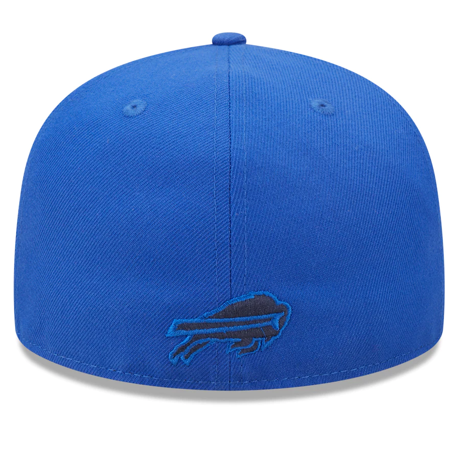 New Era Buffalo Bills Royal Blue Tonal 2022 Sideline 59FIFTY Fitted Hat