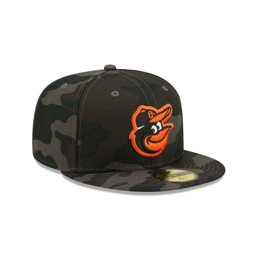 New Era Baltimore Orioles Camo Dark 59FIFTY Fitted Hat