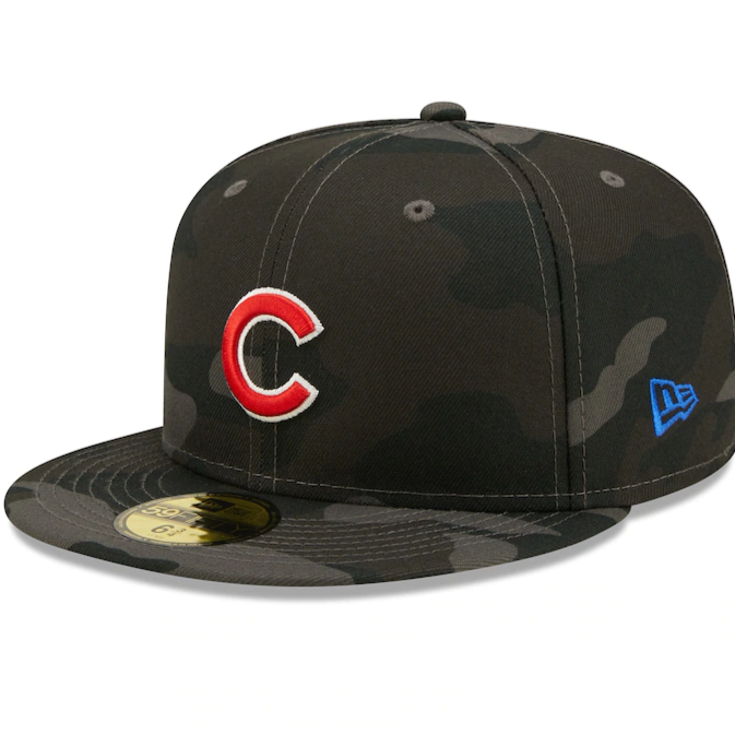 New Era Chicago Cubs Camo Dark 59FIFTY Fitted Hat