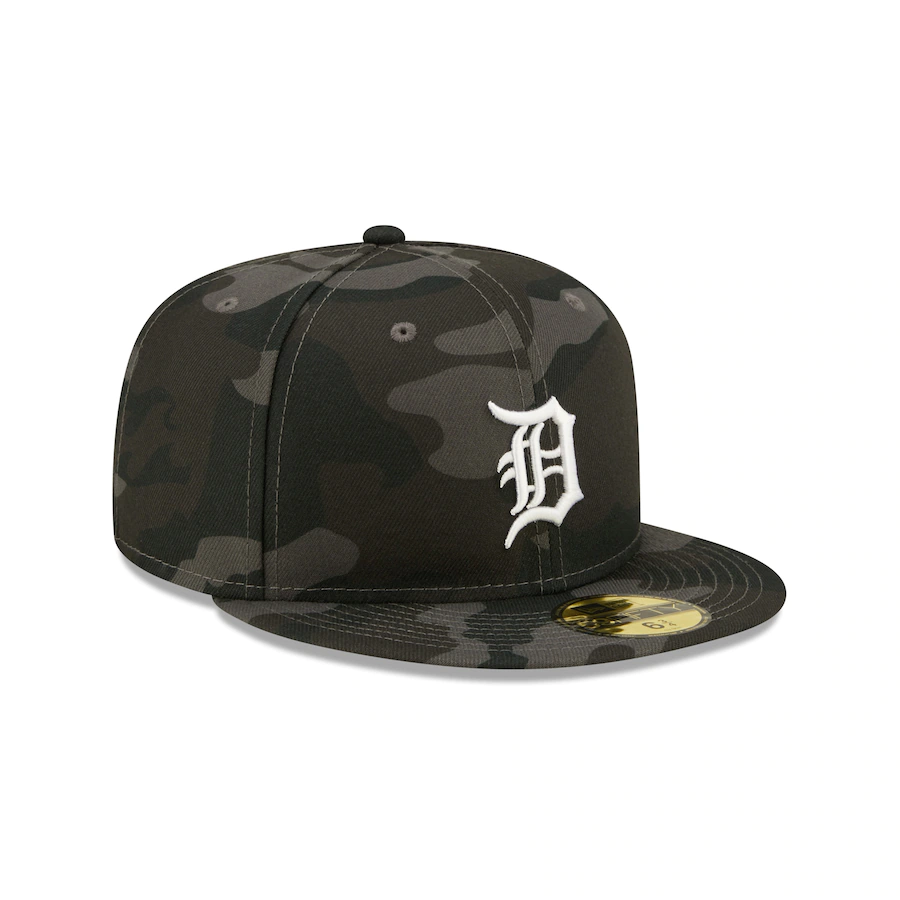 New Era Detroit Tigers Camo Dark 59FIFTY Fitted Hat