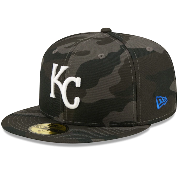 New Era Kansas City Royals Camo Dark 59FIFTY Fitted Hat