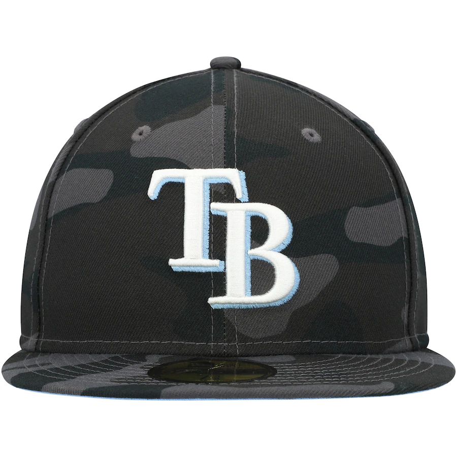 New Era Tampa Bay Rays Camo Dark 59FIFTY Fitted Hat