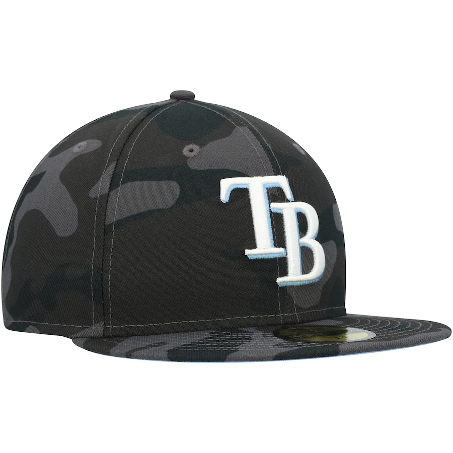 New Era Tampa Bay Rays Camo Dark 59FIFTY Fitted Hat