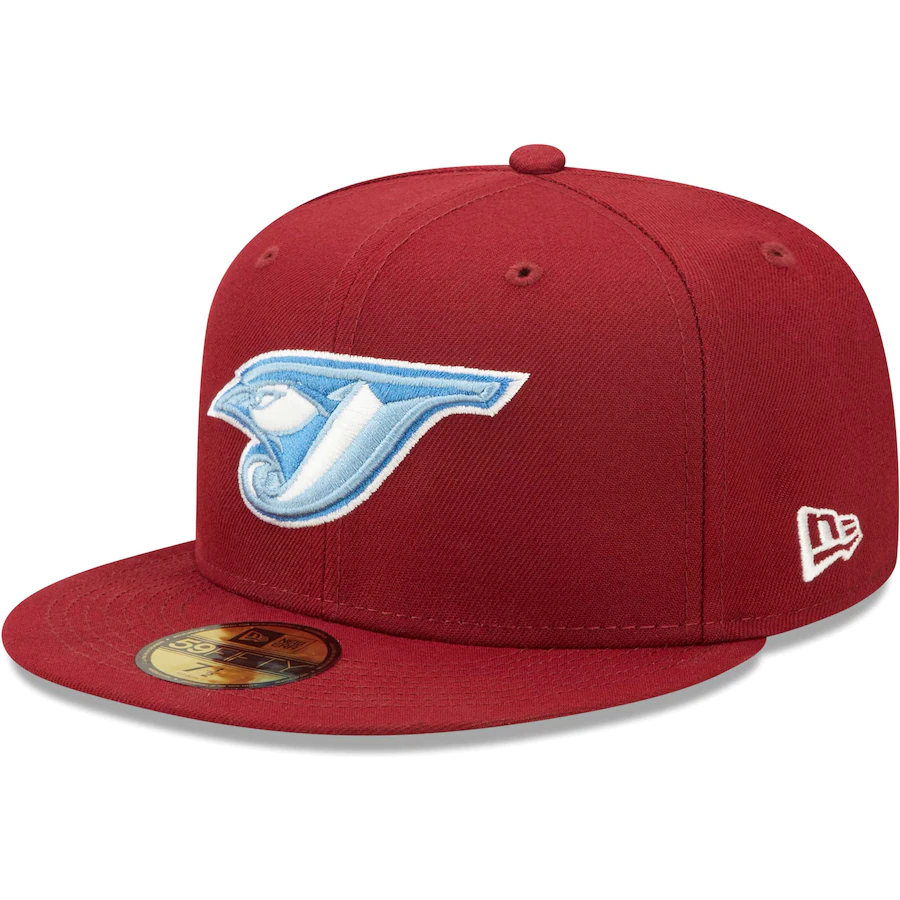 New Era Toronto Blue Jays Cardinal 30th Season Air Force Blue Undervisor 59FIFTY Fitted Hat